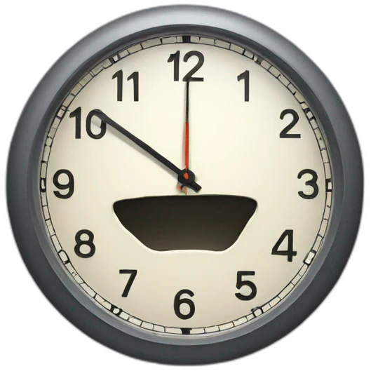 Clock 15 emoji