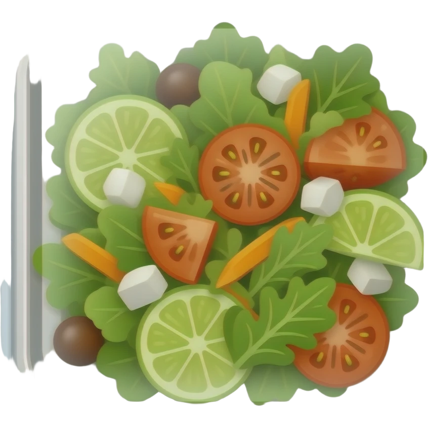 packed salad emoji
