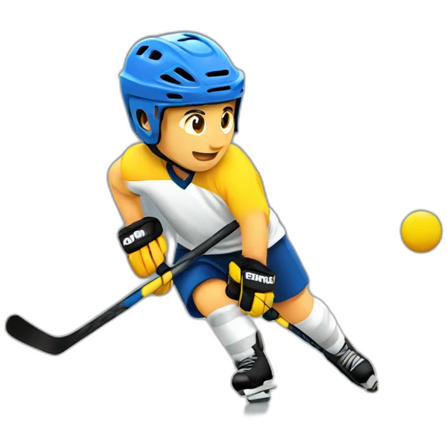 Unihockey emoji