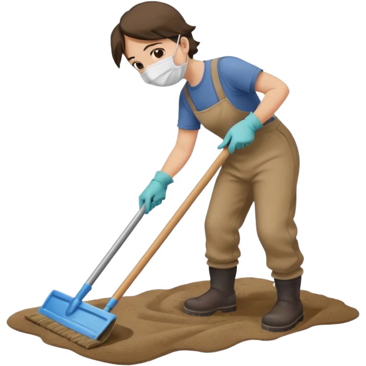 sweeping shit under the carpet emoji