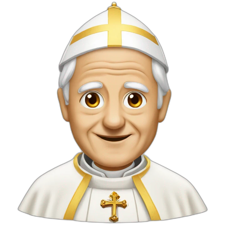 pope benedictus emoji