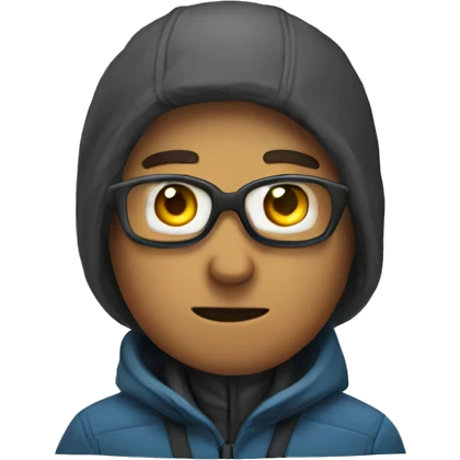 Person in anartica emoji