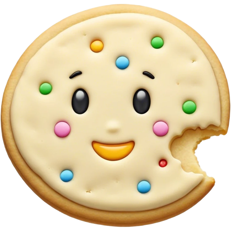 sugar cookie emoji