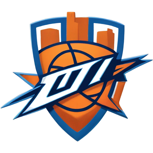 Oklahoma City Thunder Logo emoji
