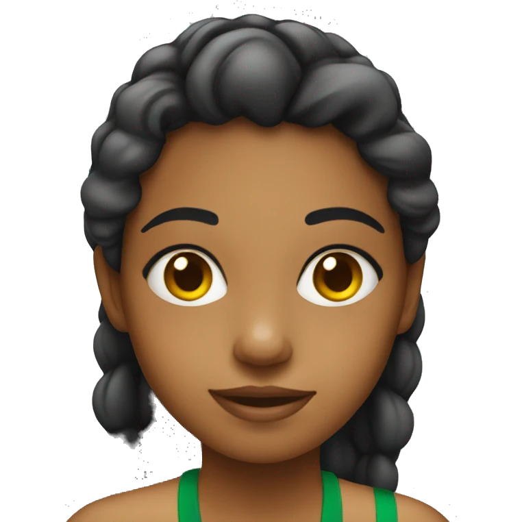 Brazilian girl emoji