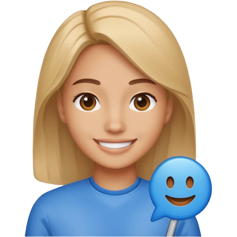 Mavi tik tiktok emoji