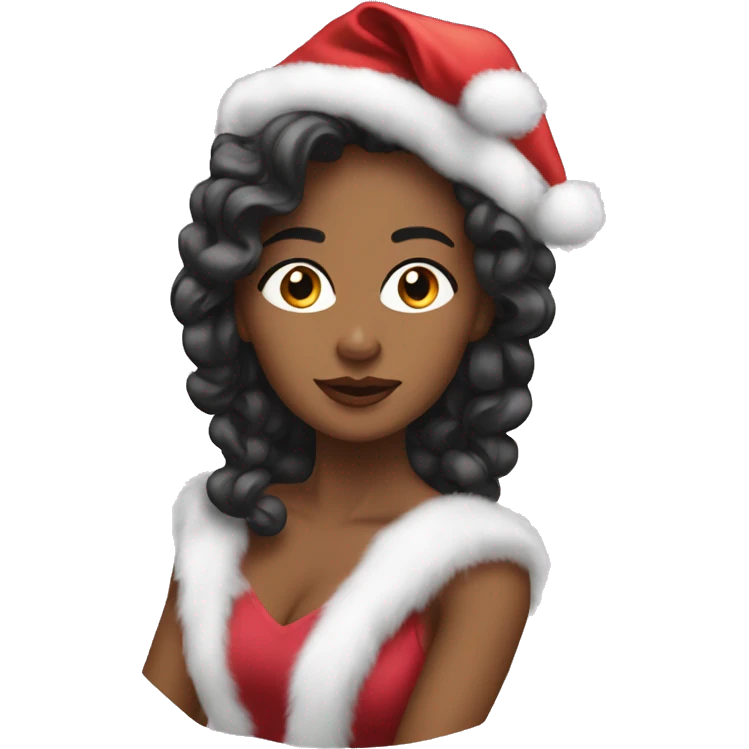 coquette christmas  emoji