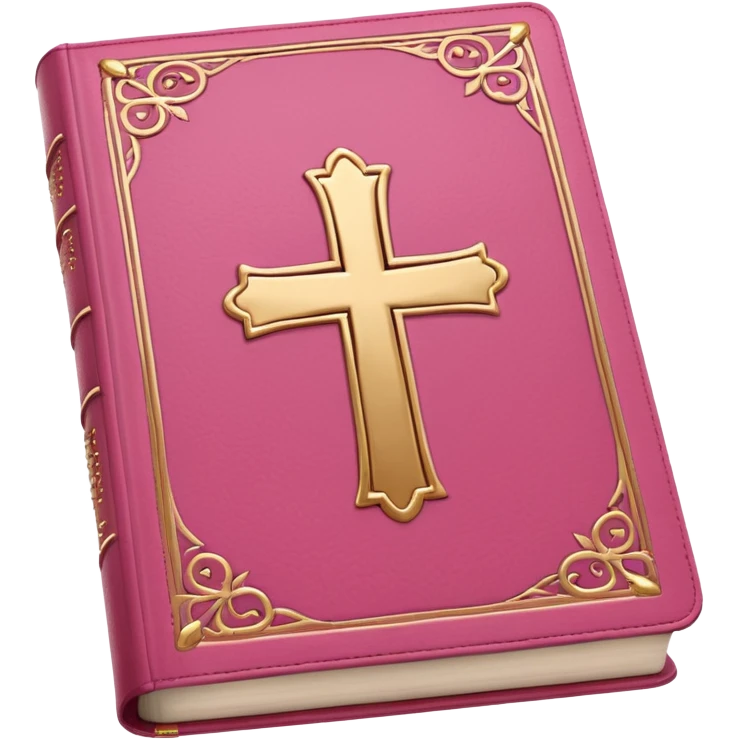 Biblia rosa emoji