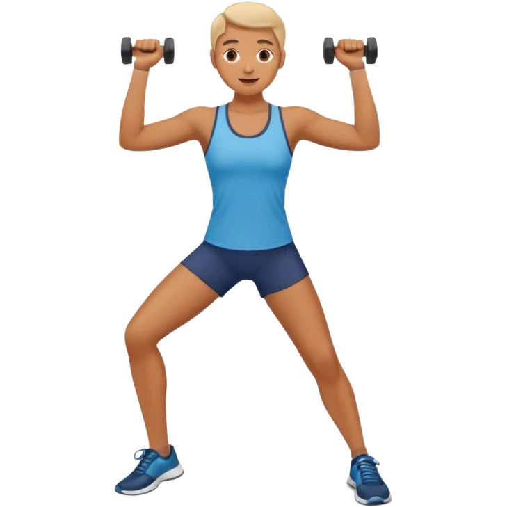 home workouts/ exercises emoji