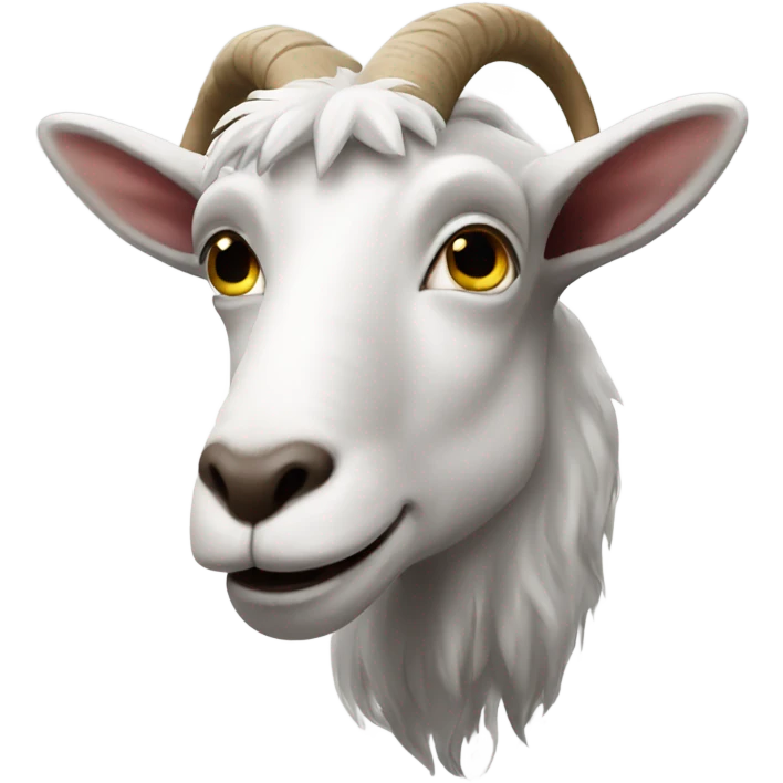 Einstein goat  emoji