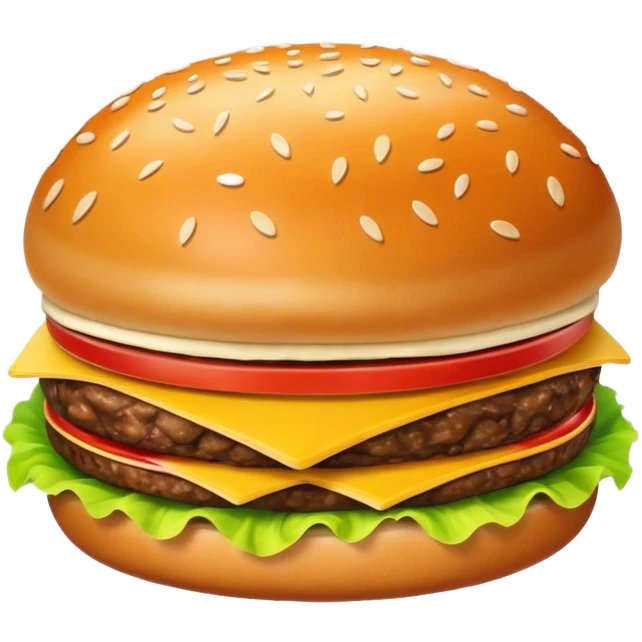 A hat burger emoji