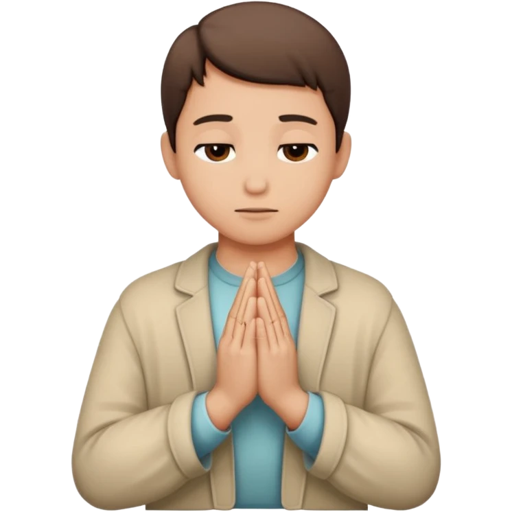 Prayer emoji