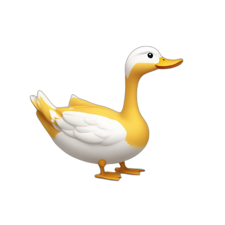 Canard fitnesse musculaire emoji