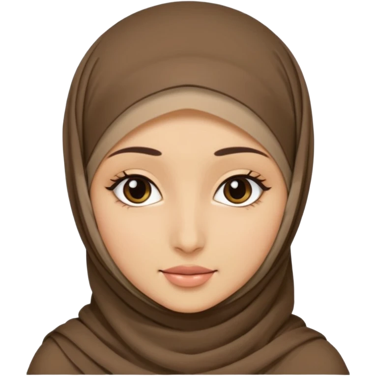 Hijabi girls with no face asthetic  emoji
