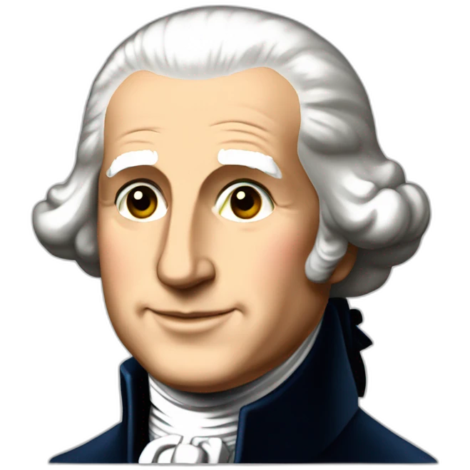 george washington as a jdei emoji