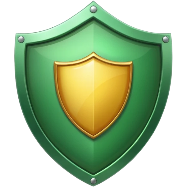 green shield emoji