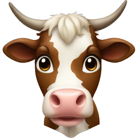 Cow emoji