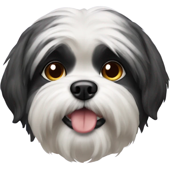 Shitzu dog  emoji