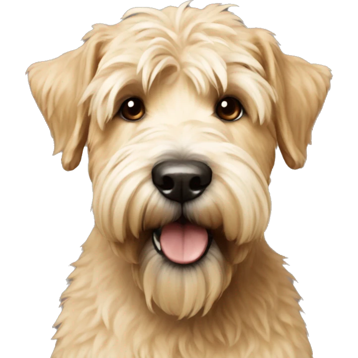 dog wheaten terrier emoji