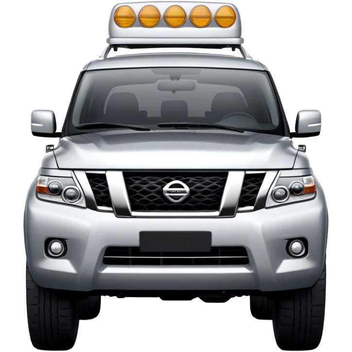 Nissan Patrol - Nissan (Model Year: 2022) (Iconic colour: Silver) emoji