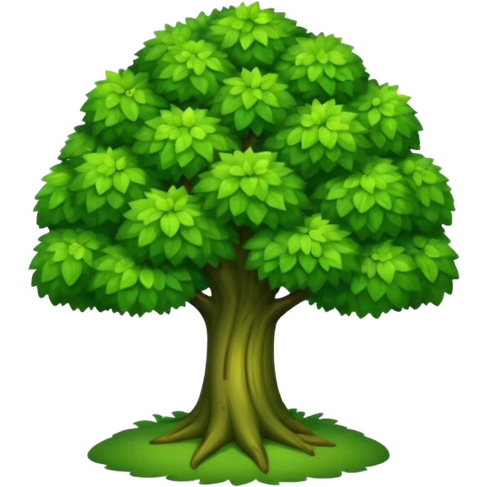 green tree emoji