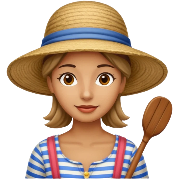 venice gondolier woman emoji