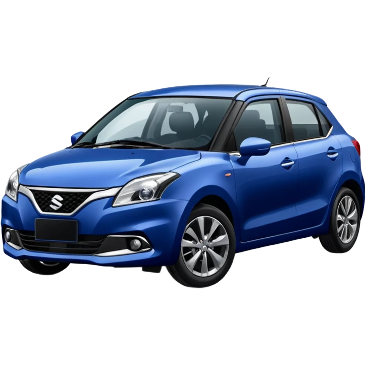 Create a Navy Blue Suzuki Baleno car emoji