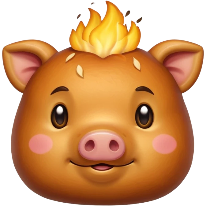 roasted pork emoji