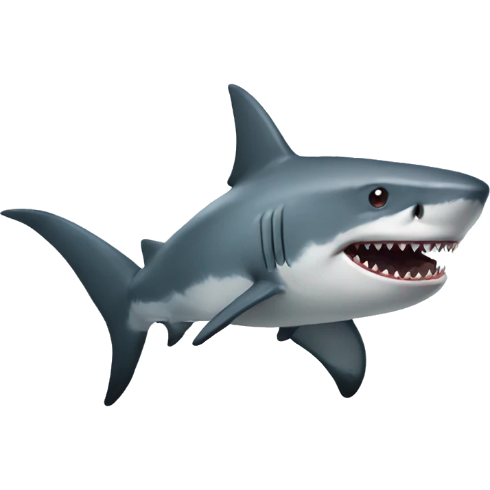 freaky shark emoji