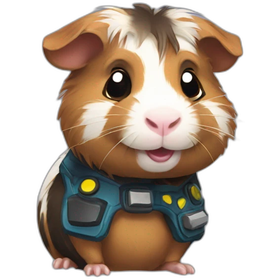 Gaming Guinea pigs emoji