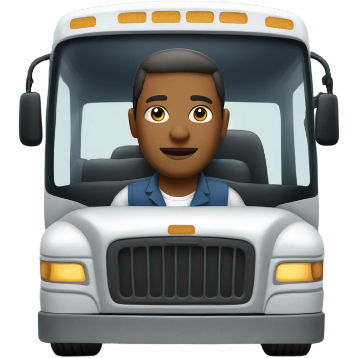 bus driver emoji