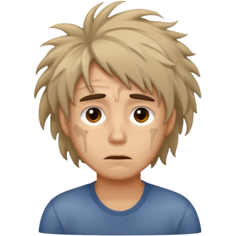 Not wanting to go to work on a Monday morning  emoji