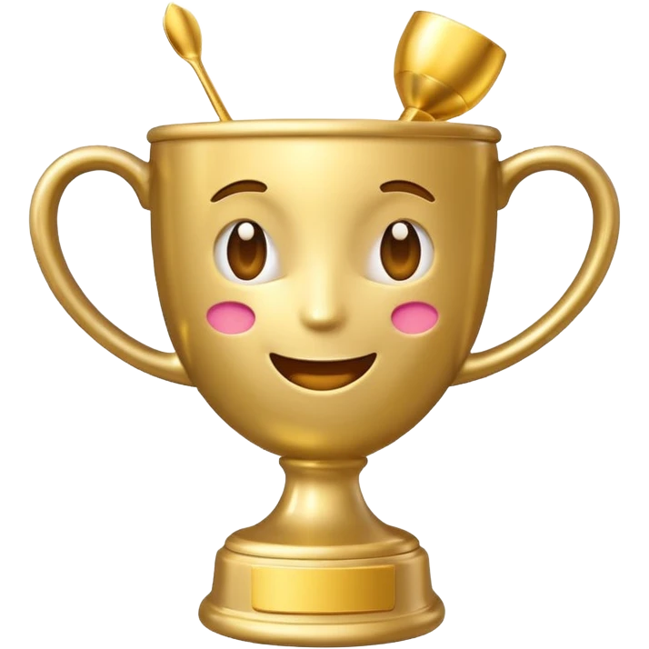 EMOJI AND WINNER CUP emoji