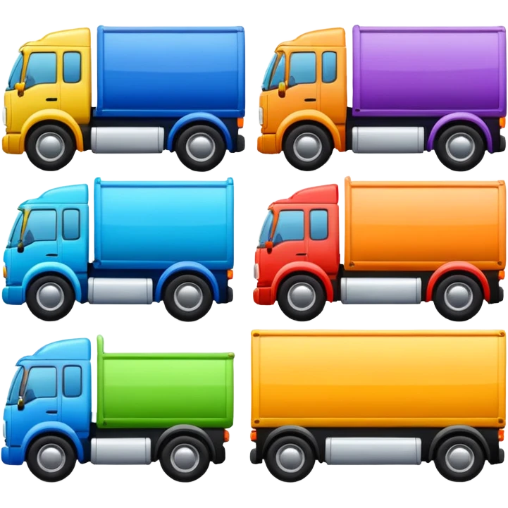 trucks emoji