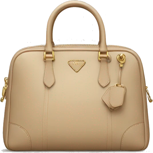 beige prada bag emoji