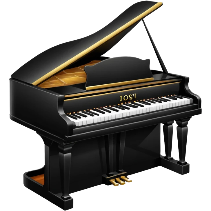 piano with no written text on it emoji
