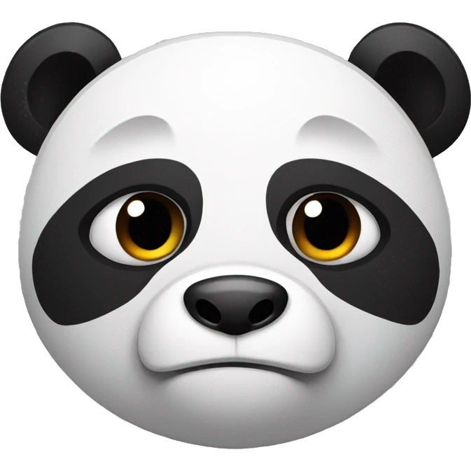 angry panda emoji