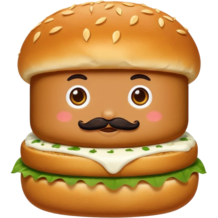 Pav bhaji only one bun emoji