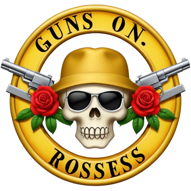 Logo de Guns N Roses emoji