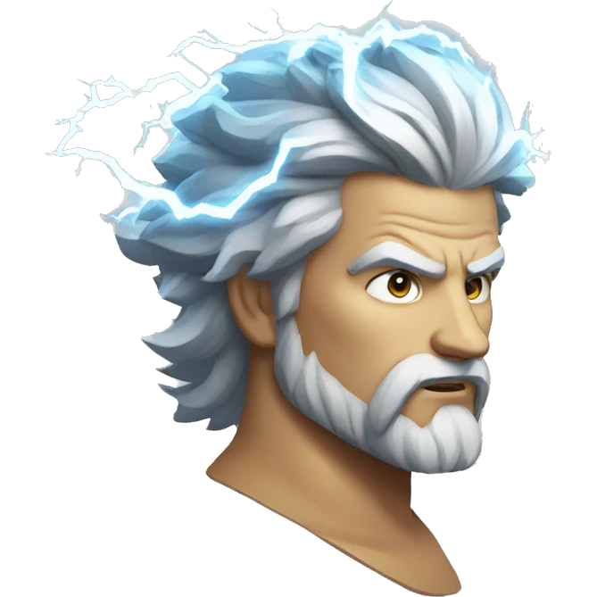 zeus lightning emoji