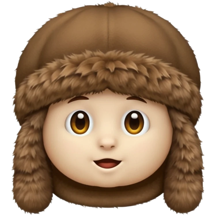 just fur hat no human emoji