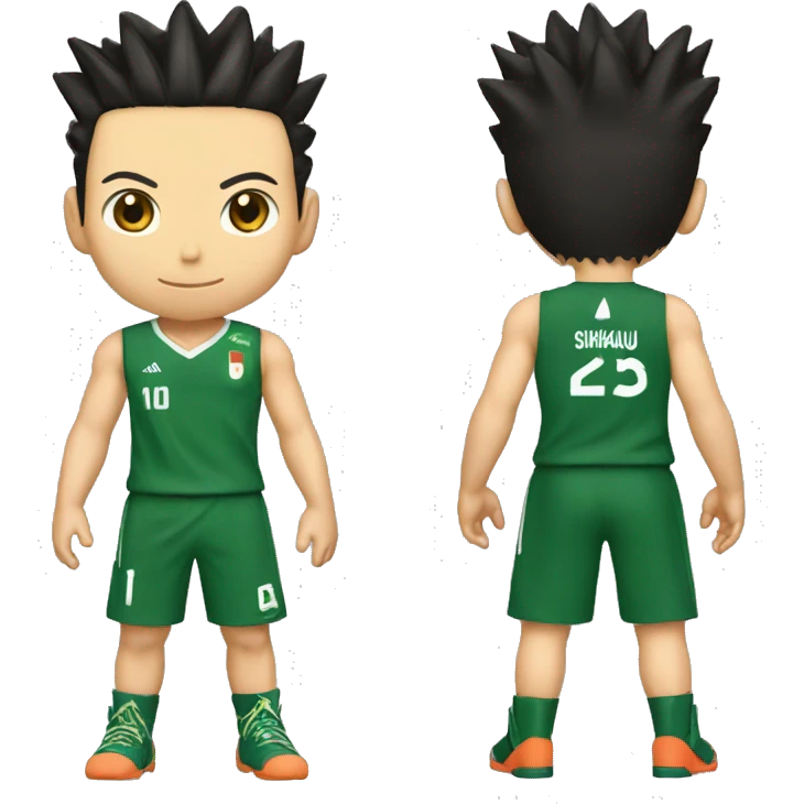 Shikamaru avec le maillot de l’Algérie  emoji