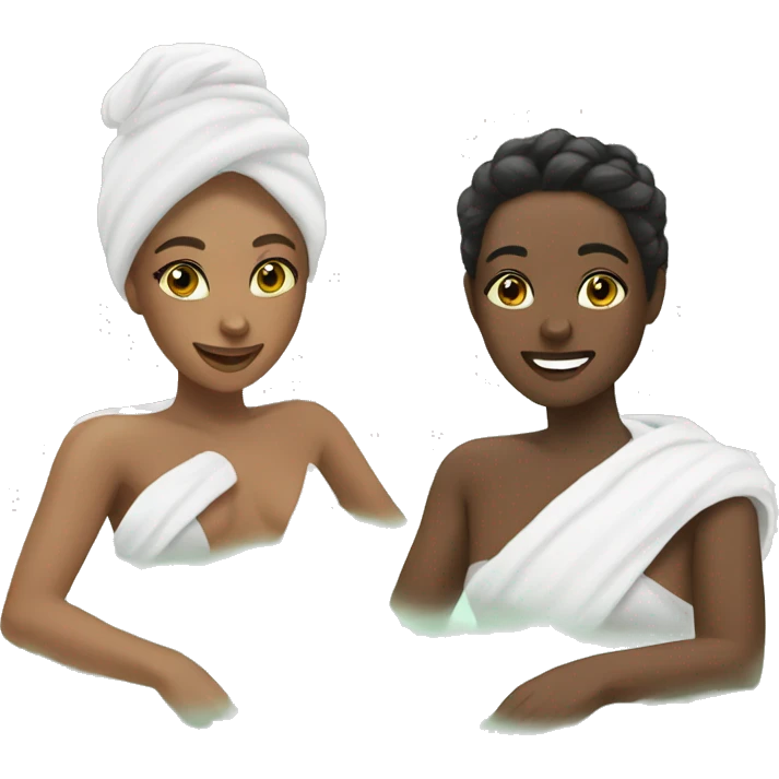 Spa day emoji