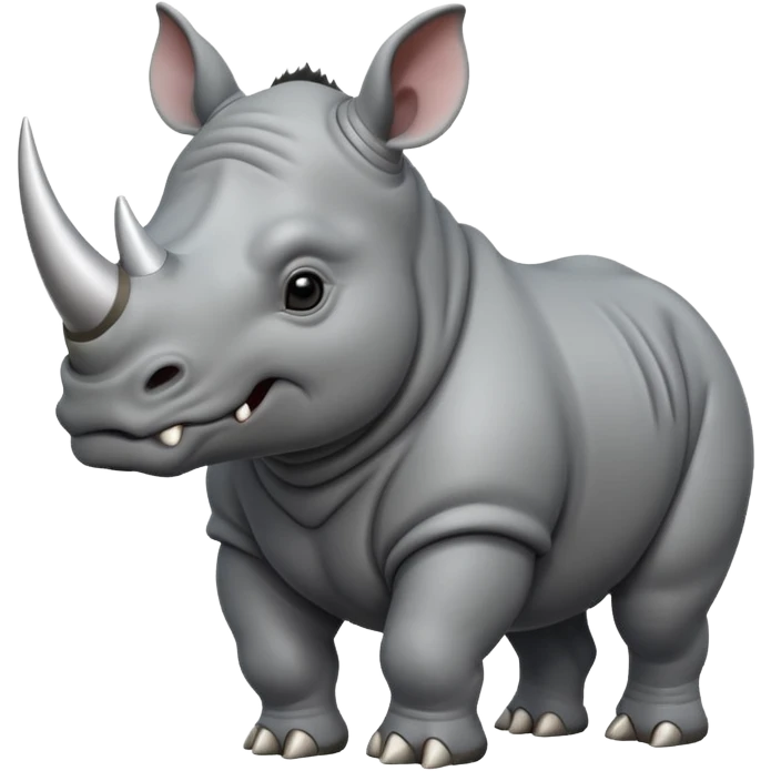 angry rhinoceros emoji