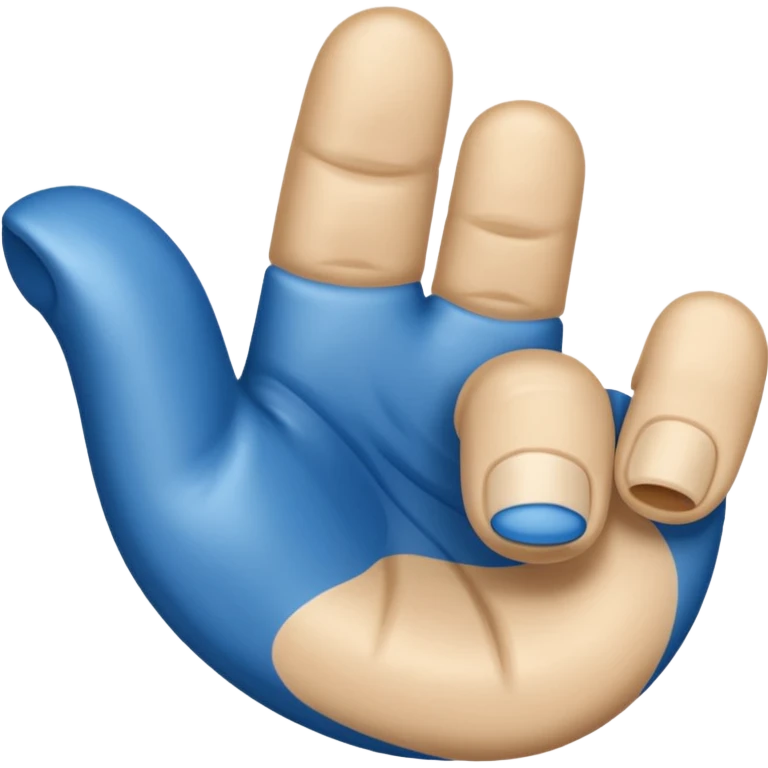 blue thumb emoji