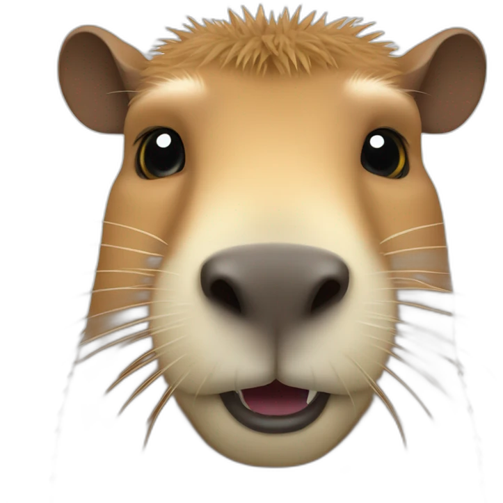 Capybara emoji