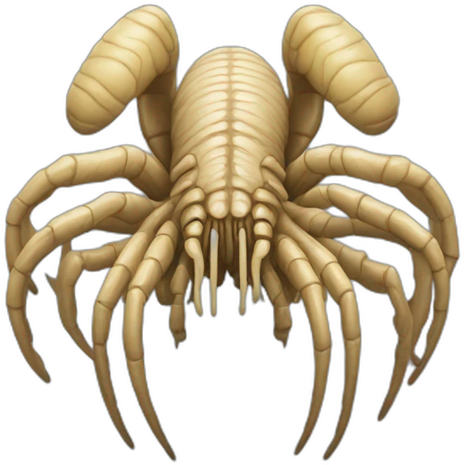 alien facehugger emoji