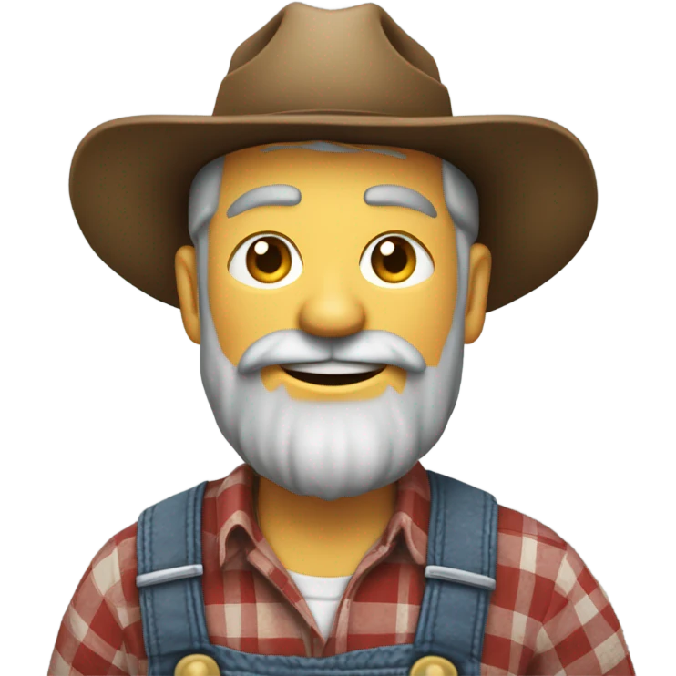 Bearded hillbilly emoji