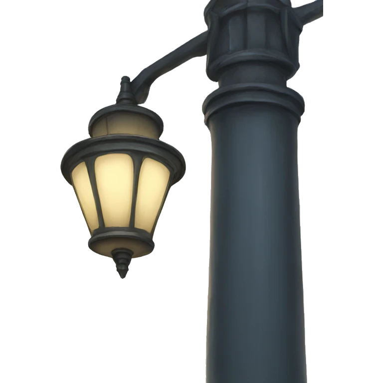 old lamp post entire emoji