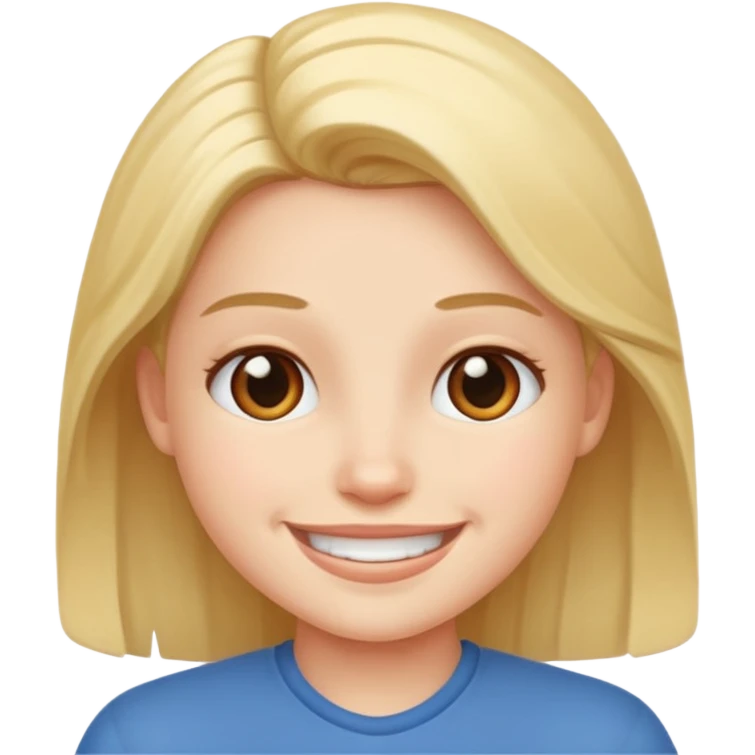 Güçlü şirin emoji